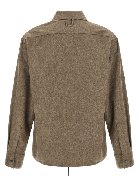 Jacquemus Beige Virgin Wool Blouse