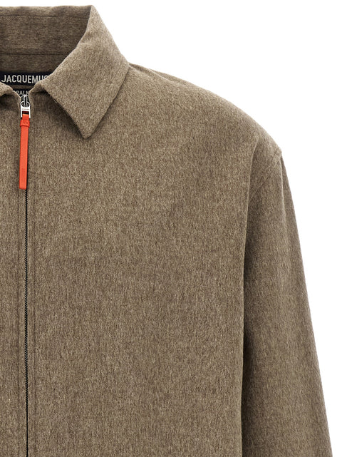 Jacquemus Beige Virgin Wool Blouse