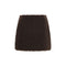 Moncler Brown Polyester Mini Skirt