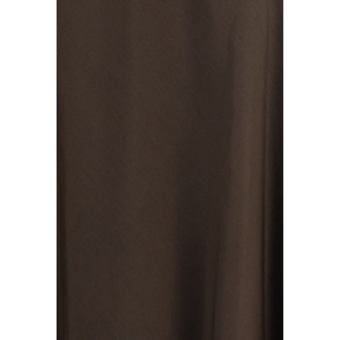 Brunello Cucinelli Brown Wool Oves Aries Midi Skirt