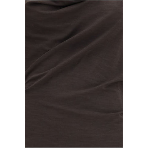 Brunello Cucinelli Brown Wool Oves Aries Casual Dress
