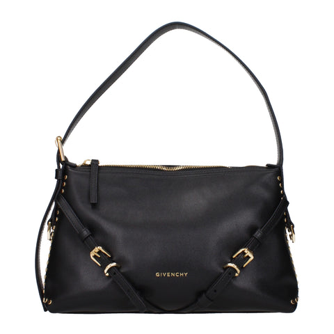Givenchy Black Leather Shoulder Bag