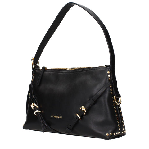 Givenchy Black Leather Shoulder Bag