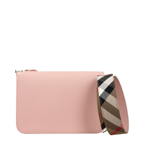 Burberry Pink Leather Crossbody Bag