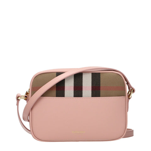 Burberry Pink Leather Crossbody Bag