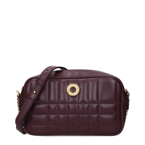 Burberry Red Leather Crossbody Bag