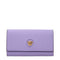Versace Purple Leather Clutch Bag