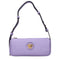 Versace Purple Leather Shoulder Bag