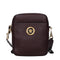 Versace Purple Leather Crossbody Bag