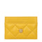 Versace Yellow Leather Cardholder