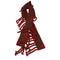 Burberry Red Wool Foulard