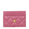Versace Pink Leather Cardholder