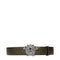 Versace Green Leather Regular Belt