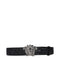 Versace Black Fabric Belt