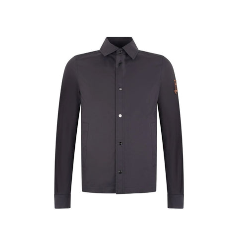 Herno Blue Cotton Shell Jacket