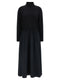 Polo Ralph Lauren Black Wool Long Dress