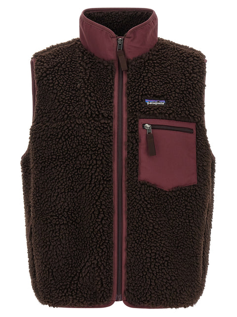PATAGONIA Brown Polyester Sleeveless Jacket
