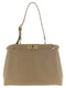 Fendi Gray Calfskin Shoulder Bag