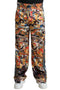Dolce & Gabbana Multicolor Marble Print Satin Pants Dolce & Gabbana
