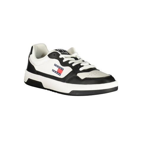 Baskets Homme Tommy Hilfiger en Polyuréthane Noir