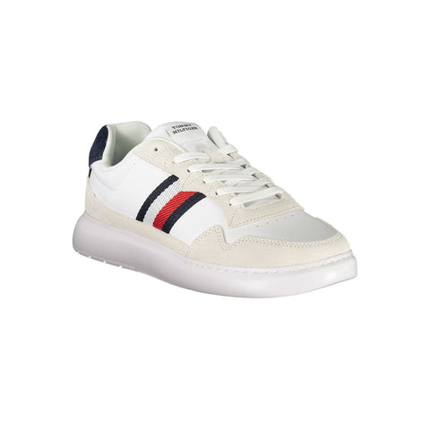 Baskets Tommy Hilfiger en polyuréthane blanc pour homme