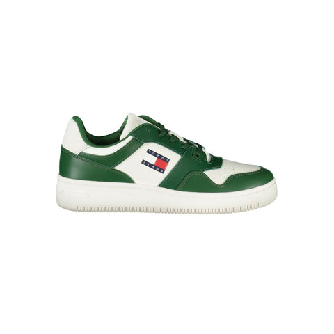 Baskets homme Tommy Hilfiger en cuir vert