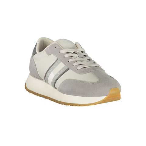 Baskets homme Tommy Hilfiger gris en polyuréthane